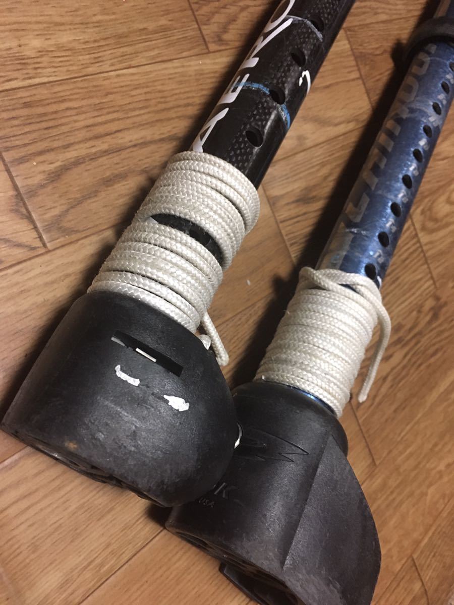 AERON カーボンエクステンション30cm & CHINOOK アルミエクステンション28cm（2本セット Uピンタイプ）_4