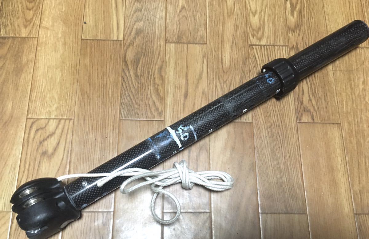 AERON カーボンエクステンション30cm & CHINOOK アルミエクステンション28cm（2本セット Uピンタイプ）_6