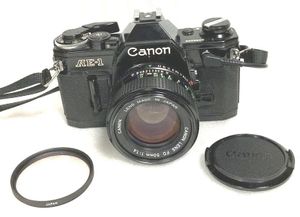 完動品 Japan Canon AE-1 PROGRAM + NFD 50mm F1.8