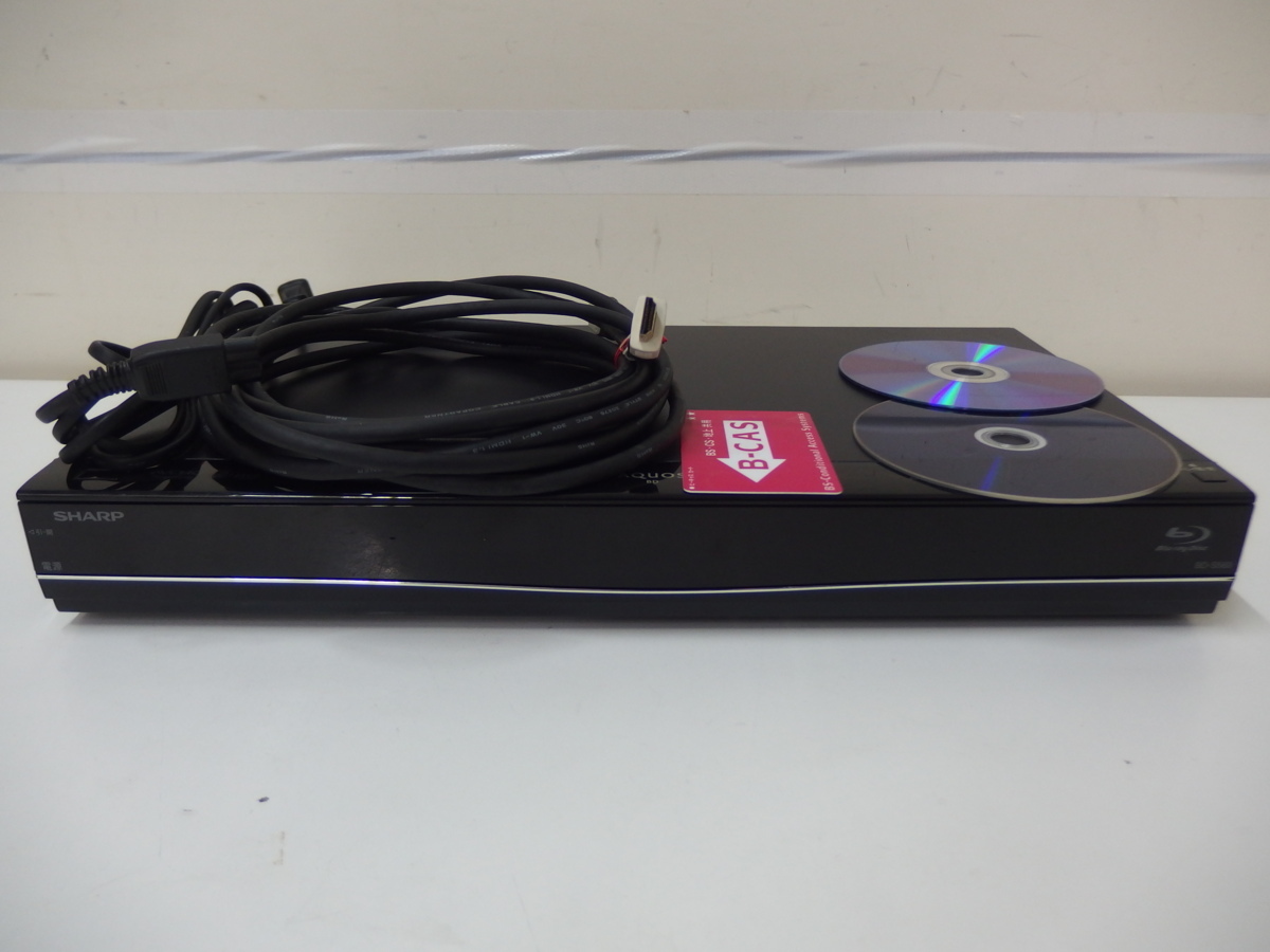SHARP AQUOS | - シャープ ブルーレイレコーダー HDD BD-W1600 