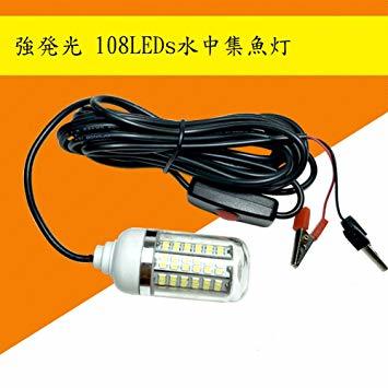 Enhong 108 LEDs水中集魚灯 夜間釣り IP67_3