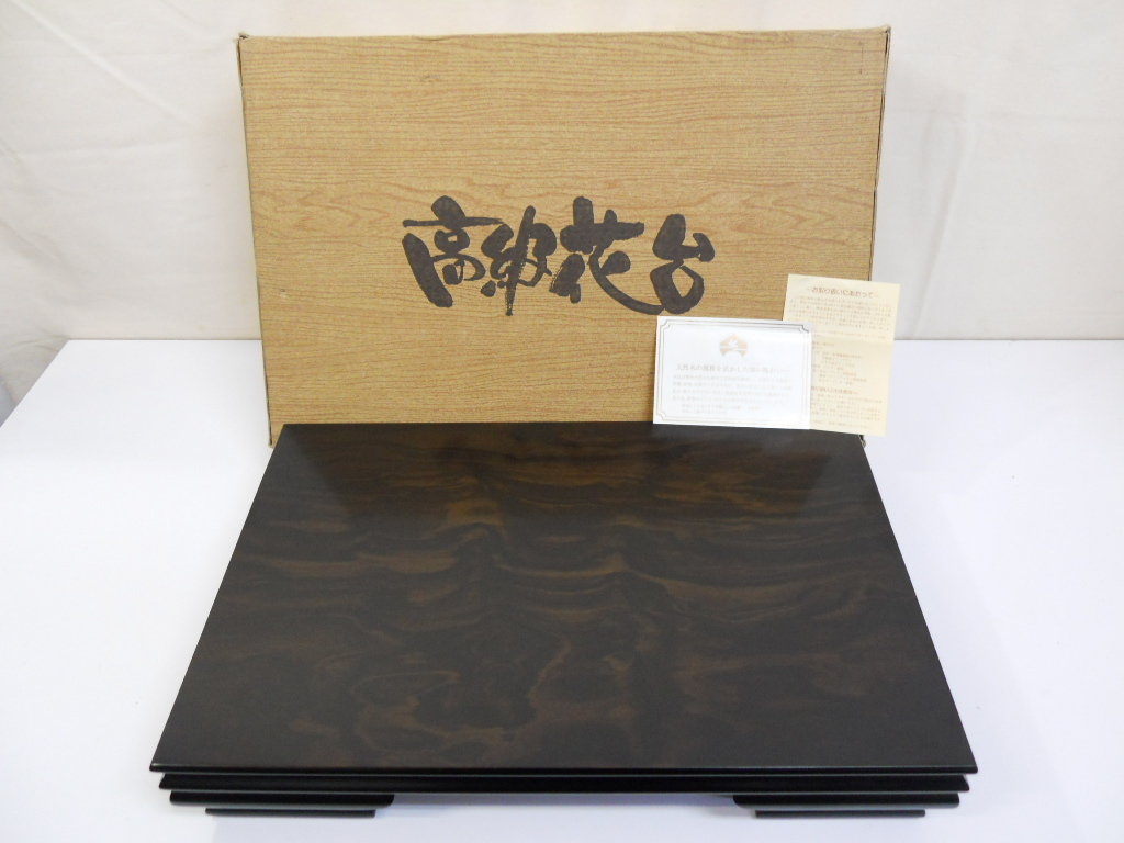 高級花台 みやび黒丹16号 未使用 高級花台 みやび黒丹16号 未使用 美術