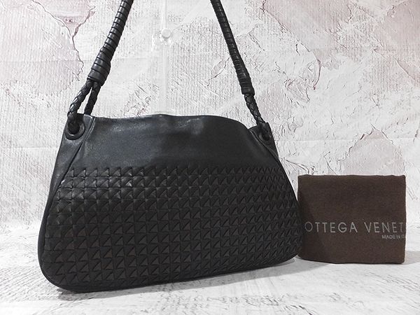 黒 ボッテガヴェネタ ハンドバッグ 美品 A ボッテガヴェネタ BOTTEGA