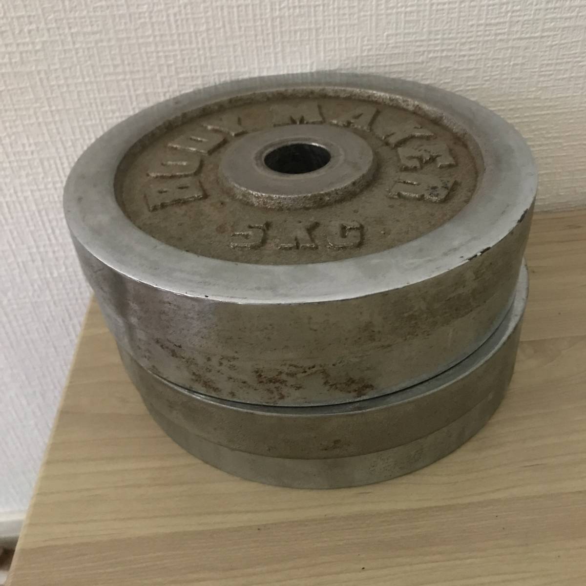 BODY MAKER ボディメーカー クロム プレート 5kg 4枚セット 計20kg