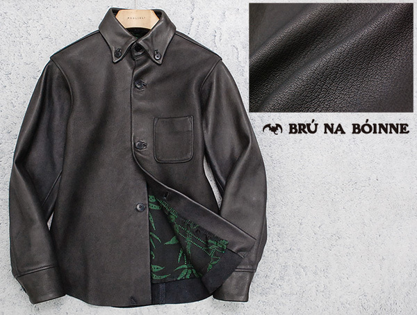 名作！定価15万 美品 ブルーナボイン BRU NA BOINNE「Turner Jacket