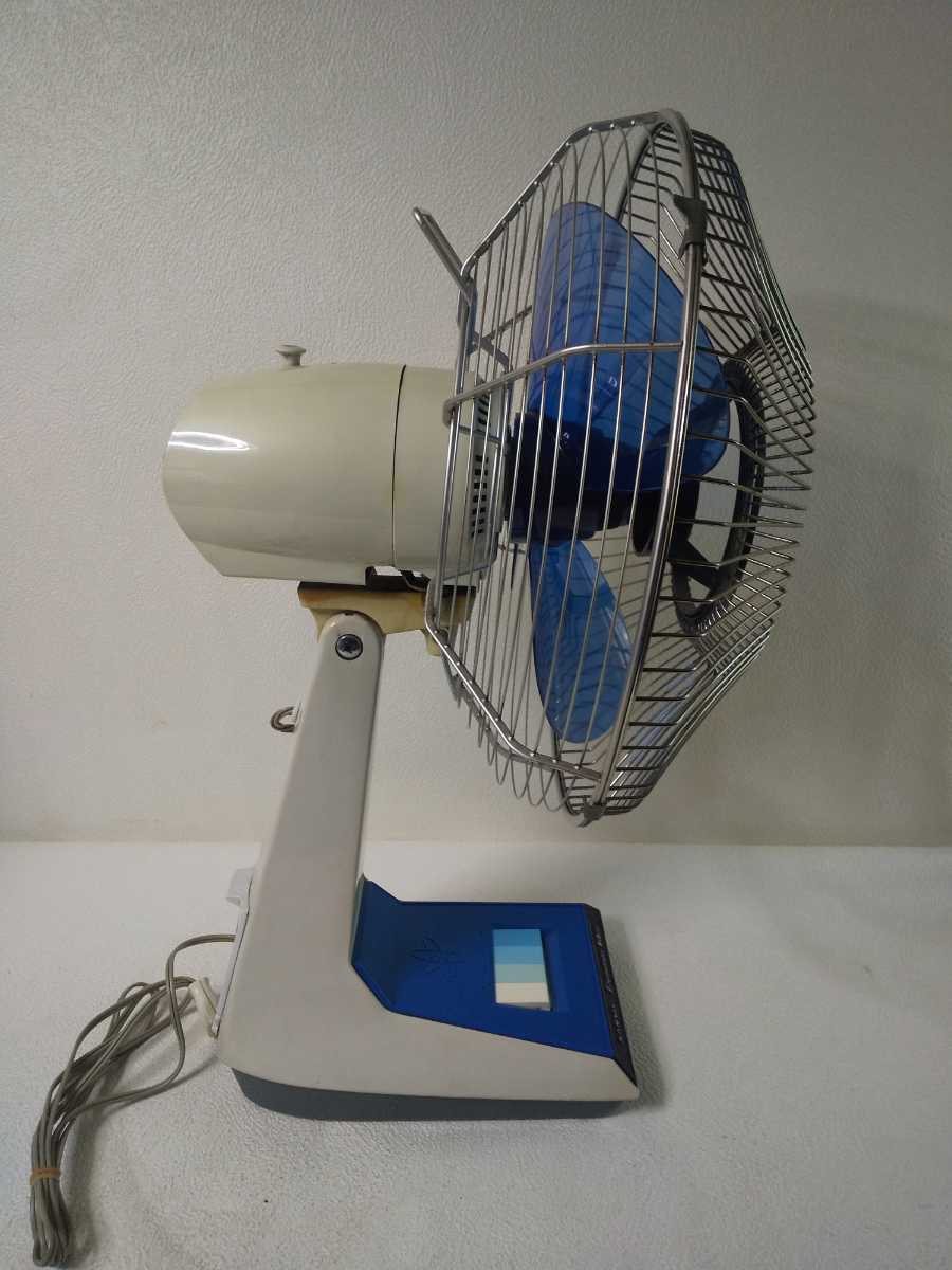 昭和レトロ SANYOサンヨー扇風機 ダイナミックW 卓上 EF6NAY型動作OK