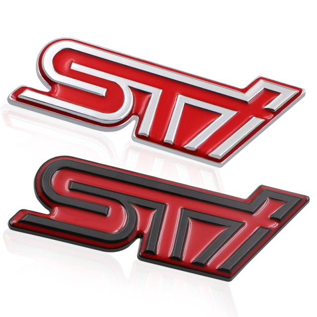 Stiロゴエンブレム ピンク 3d立体デザイン Stiエンブレム 14 5cm Subaru車のエンブレムにしっかりしたアルミ素材 両面テープ 取付簡単 スバル 売買されたオークション情報 Yahooの商品情報をアーカイブ公開 オークファン Aucfan Com