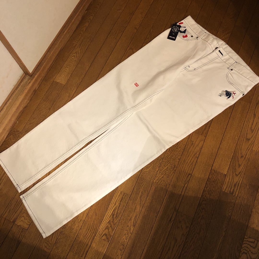 SINA COVA シナコバ、新品、カッコいい パンツサイズ92白 COVA