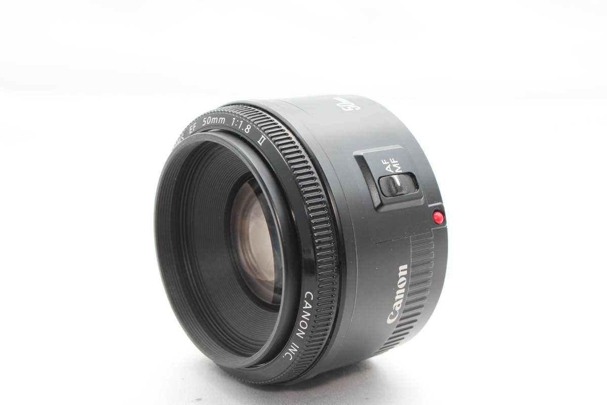 新作登場，大得価超 神レンズ フルサイズ対応 単焦点 Canon EF50mm F1.8 II(キヤノン)｜売買されたオークション情報、yahooの商品情報をアーカイブ公開 - オークファン キヤノン