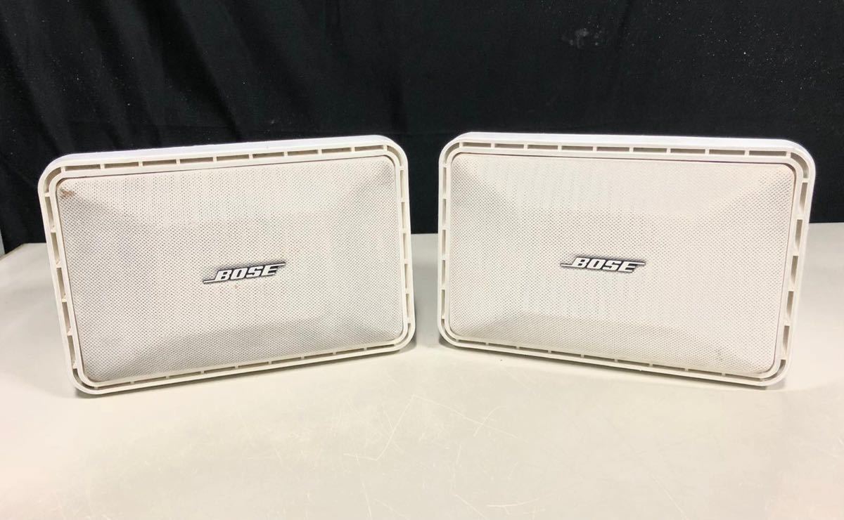 BOSE ボーズ 101MM スピーカーシステムペア ホワイト BOSE 101 MM