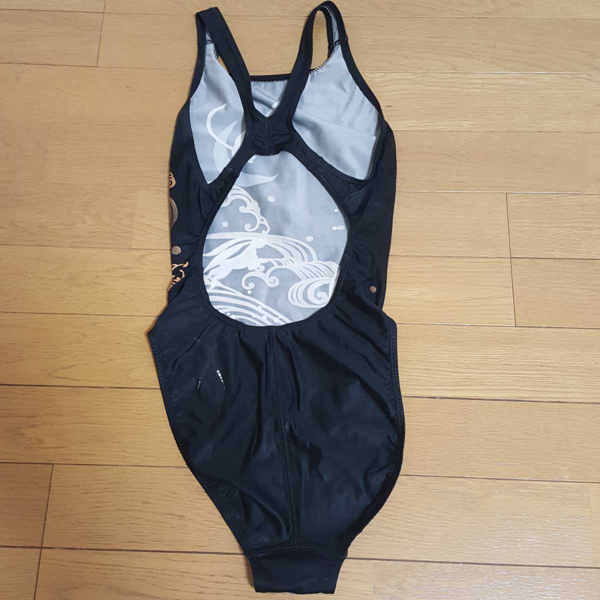 初期nux ハイカット レア 競泳水着 アリーナ arena FAR-4529W サイズ O  