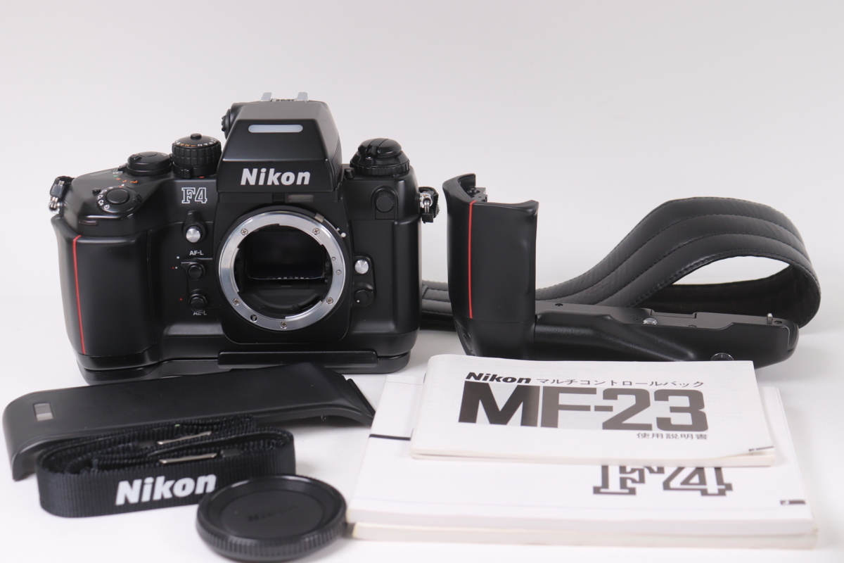 NIKON ニコン F4 ボディのみ フィルムカメラ 一眼レフカメラ + MB-21