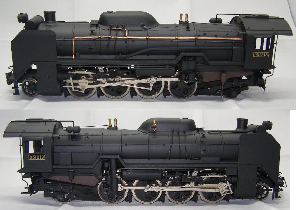1/42 OJゲージ 三井金属工業製 D51 ディスプレイモデル 美品 蒸気機関車