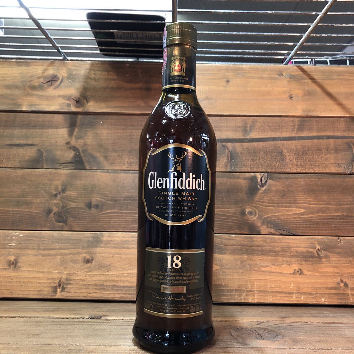 IH-0242】未開栓 Glenfiddich グレンフィディック 18年 700ml 40% 箱