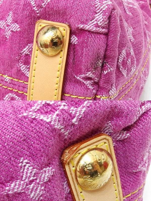 ルイヴィトン LOUIS VUITTON モノグラムデニム バギーPM ワン 