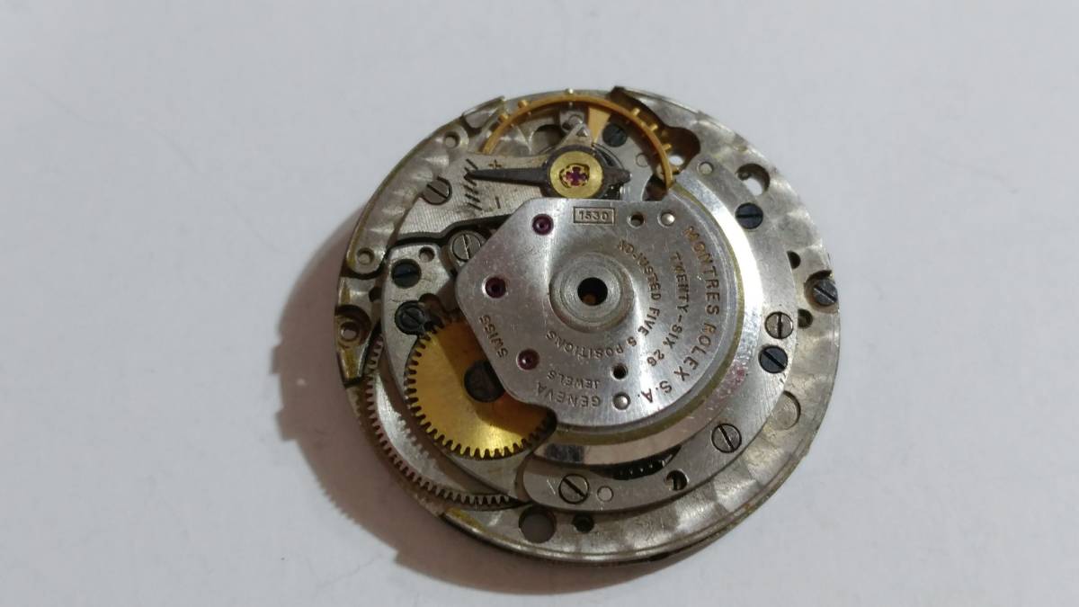 ROLEX 純正ムーブメント cal. 1530 希少 特価 売り切り 60年代製 Ref 
