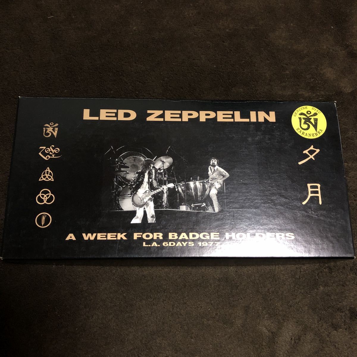 LED ZEPPELIN/夕月-A WEEK FOR BADGE HOLDERS/19CD BOX ～極上品 