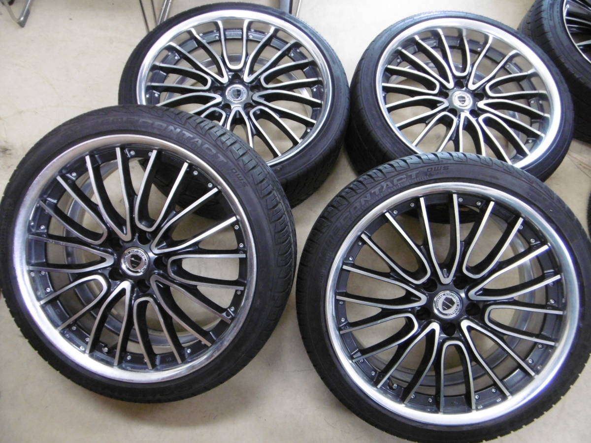 新作登場，人気セール BIGキャリパーOK WORK シュバートSW5 245/35R20 8.5J+40 9.5J+45 セルシオ V35 Z35 Z34 クラウン マジェスタ アルファード ヴェルファイア(ラジアルタイヤ)｜売買されたオークション情報、yahooの商品情報を 5穴