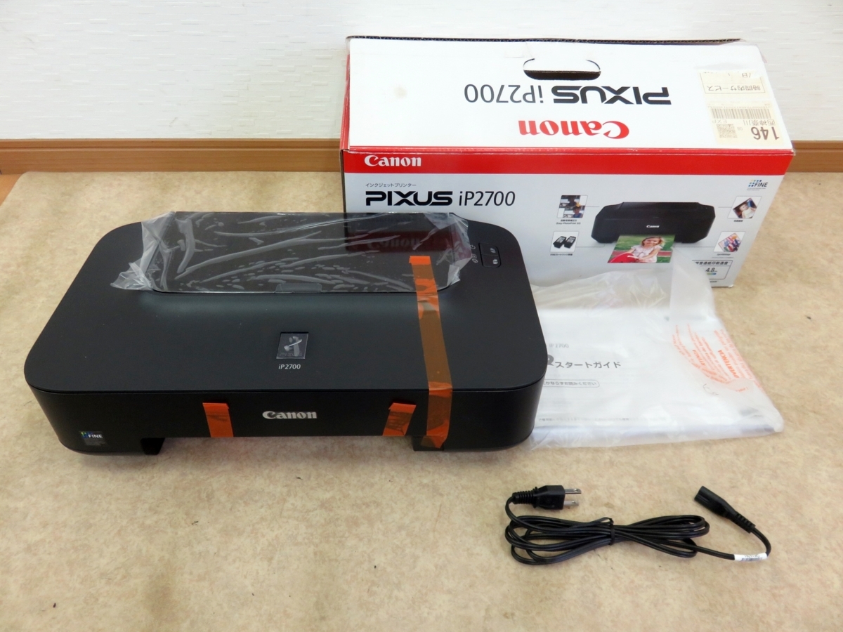 PC周辺機器 Canon PIXUS iP2700 プリンター【新品未使用】