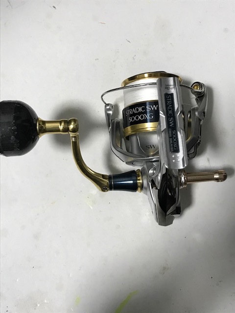 【中古1円より格安】シマノ 18 ストラディック SW5000XG シーバス、サーフヒラメ、ライトショアジギングなど