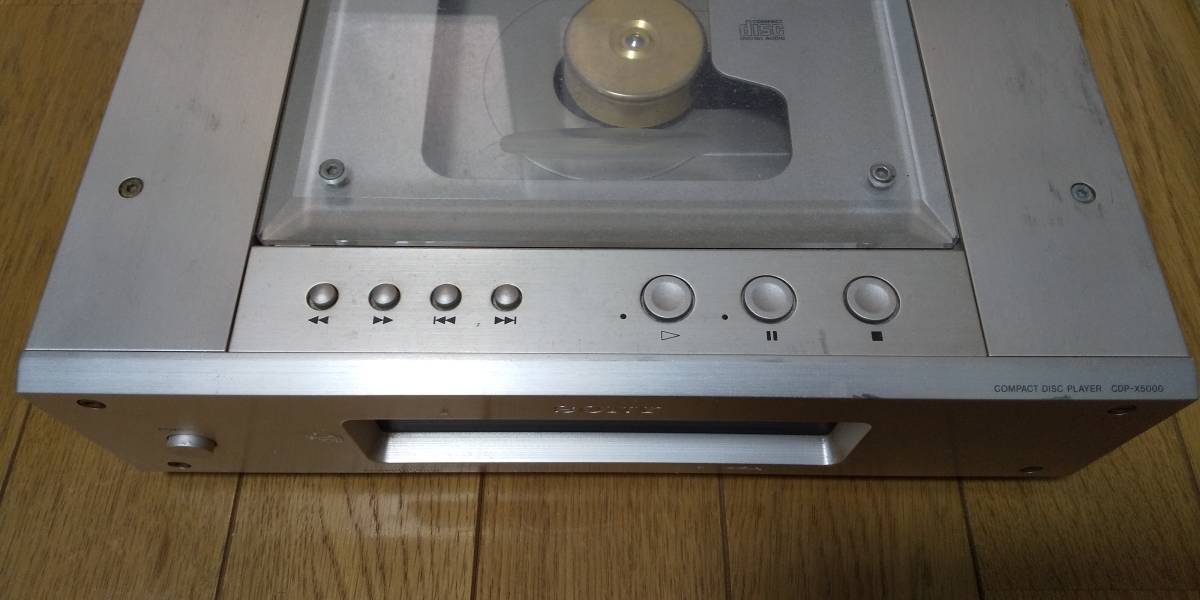 SONY ソニー CDP-X5000 : CDP-X5000の仕様 CDプレイヤー ビンテージ 