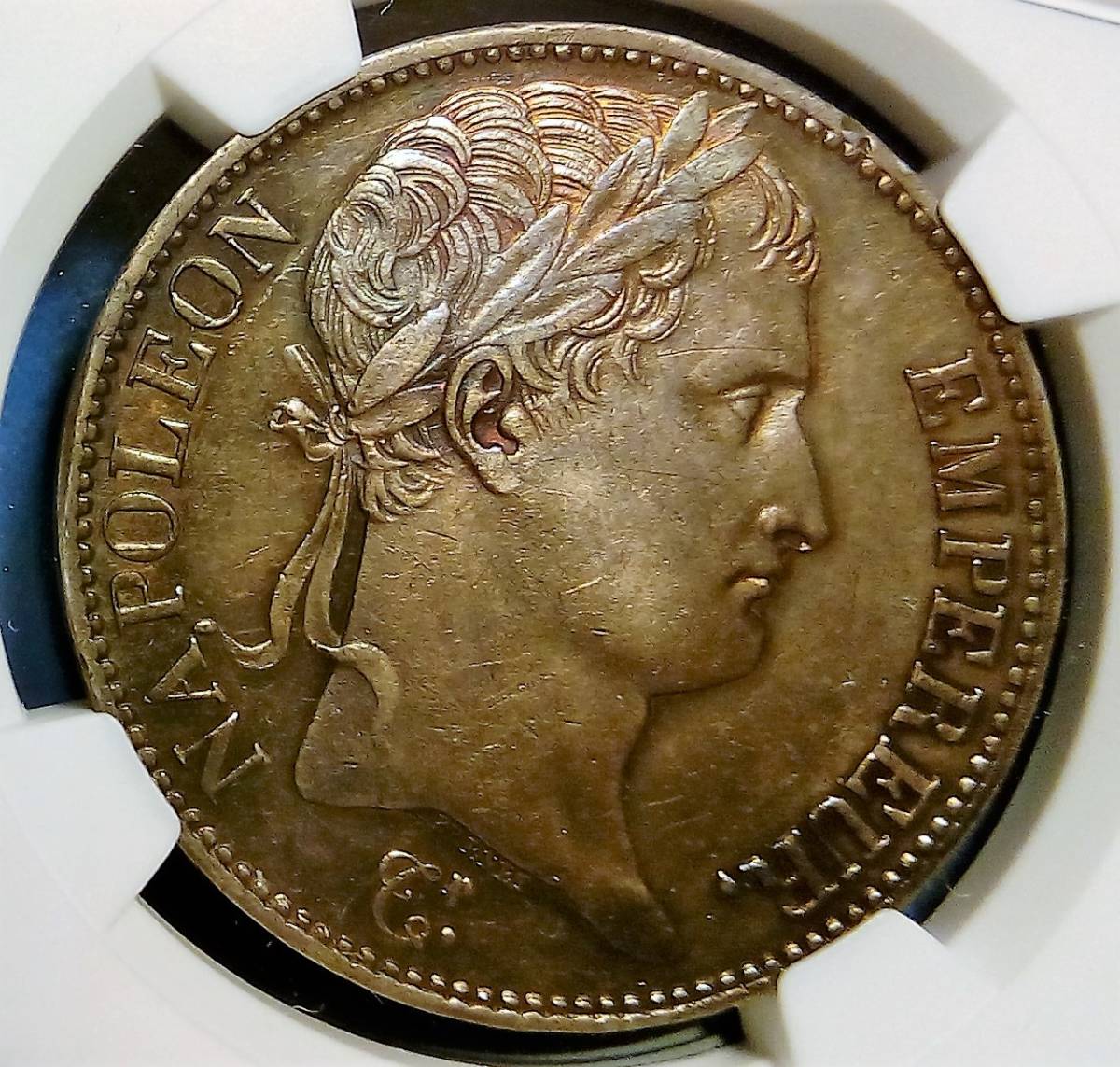 1811A フランス 5フラン銀貨 ナポレオン1世 NGC VF DETAILS CLEANED