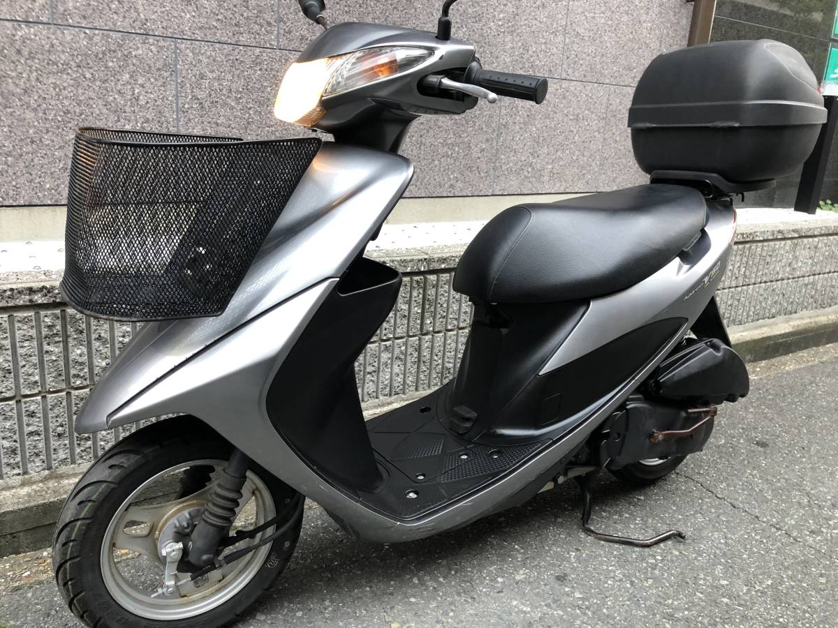 スズキアドレスv50 フロントバスケットの通販 機関調子いいです。横浜 