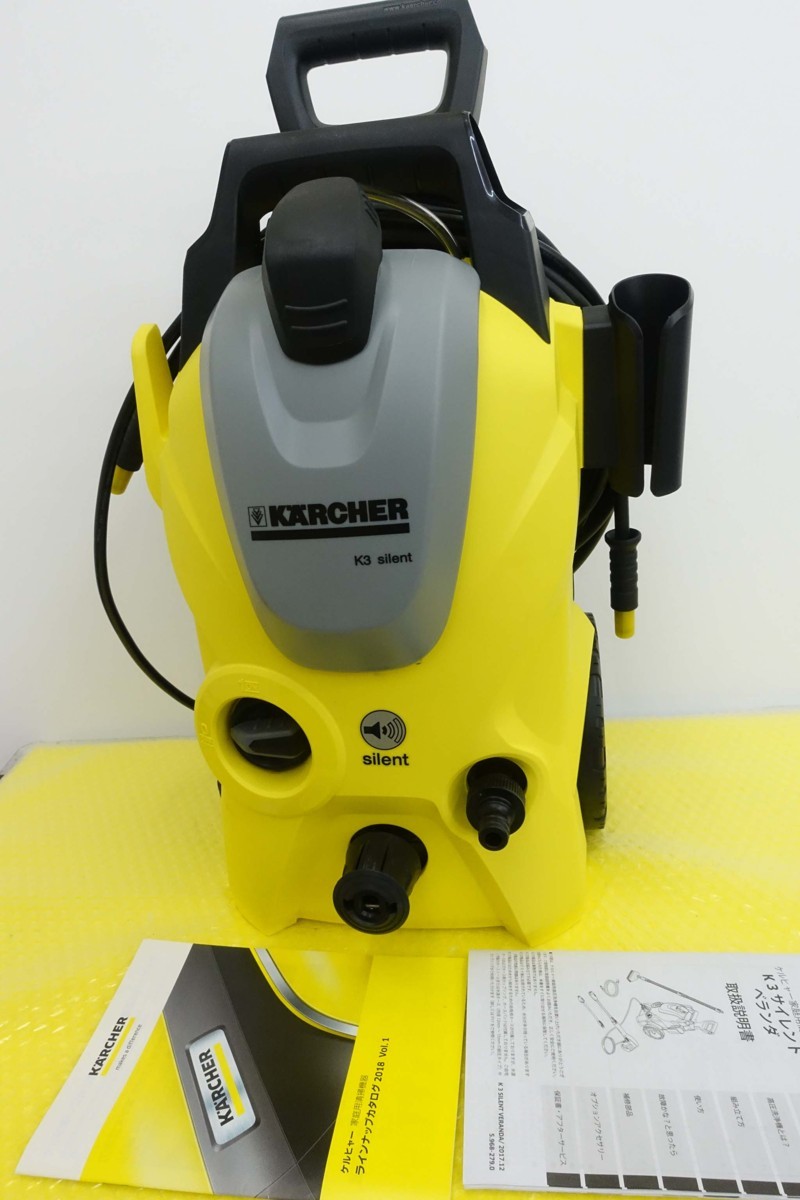 K3サイレントベランダ【ケルヒャー】高圧洗浄機 2～3回使用の 美品
