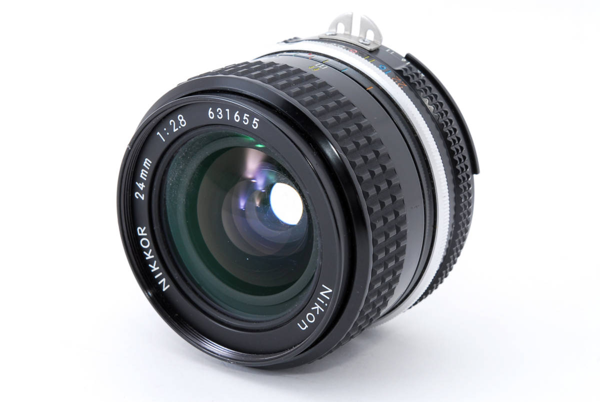 送料無料・動作良好★NIKONレンズ★Nikon ニコン Nikkor 24mm F2.8 Ais 現状品