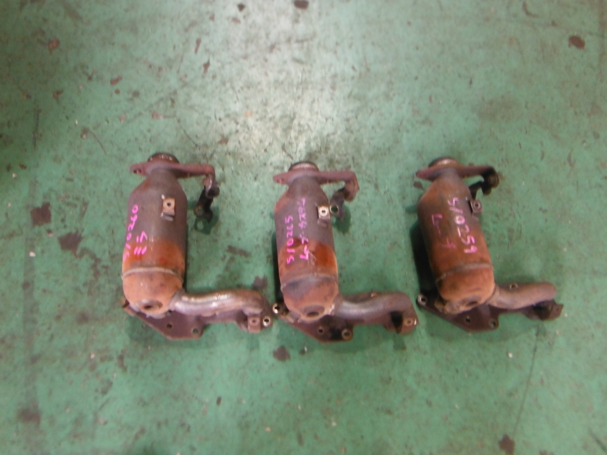 ダイハツ L150S ムーブ EF-VE エキマニ 触媒 キャタライザー