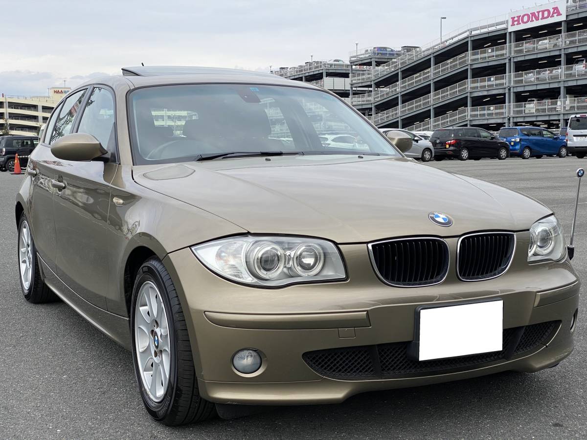 実走行3.7万km!!BMW118i 車検4年10月/キーレス/プッシュスタート/ETC 