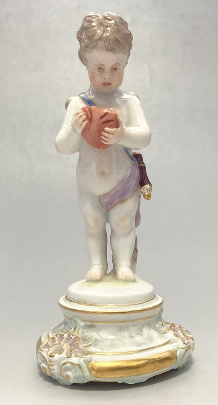レア】マイセン MEISSEN 天使 エンジェル 壊れたハートを持つ天使