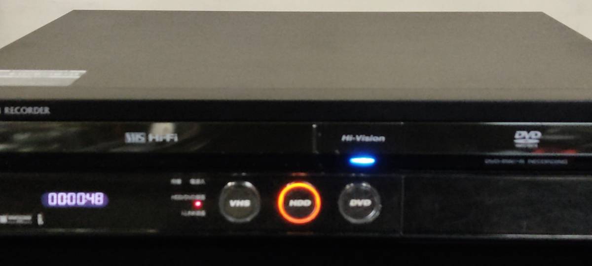 DV-ACV52 250GB SHARP シャープ | AQUOS VHS一体型DVDレコーダー