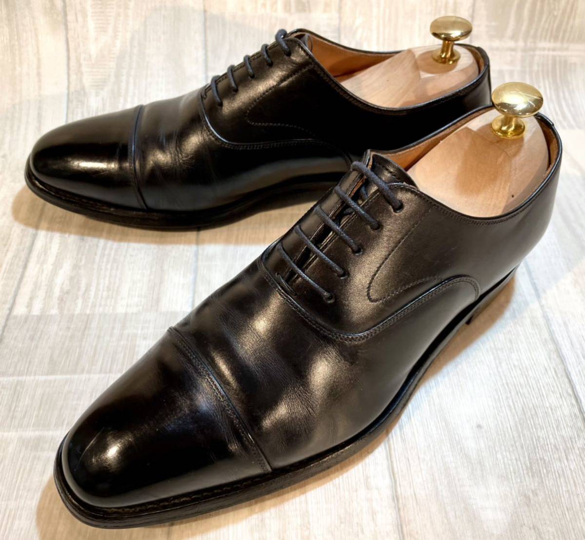 人気定番，低価 SCOTCH GRAIN スコッチグレイン 24.5㎝ ストレートチップ 革靴 本革 ビジネスシューズ ドレスシューズ フォーマル 紐靴 メンズ 日本製 黒(24.5cm)｜売買されたオークション情報、yahooの商品情報を 24.5cm