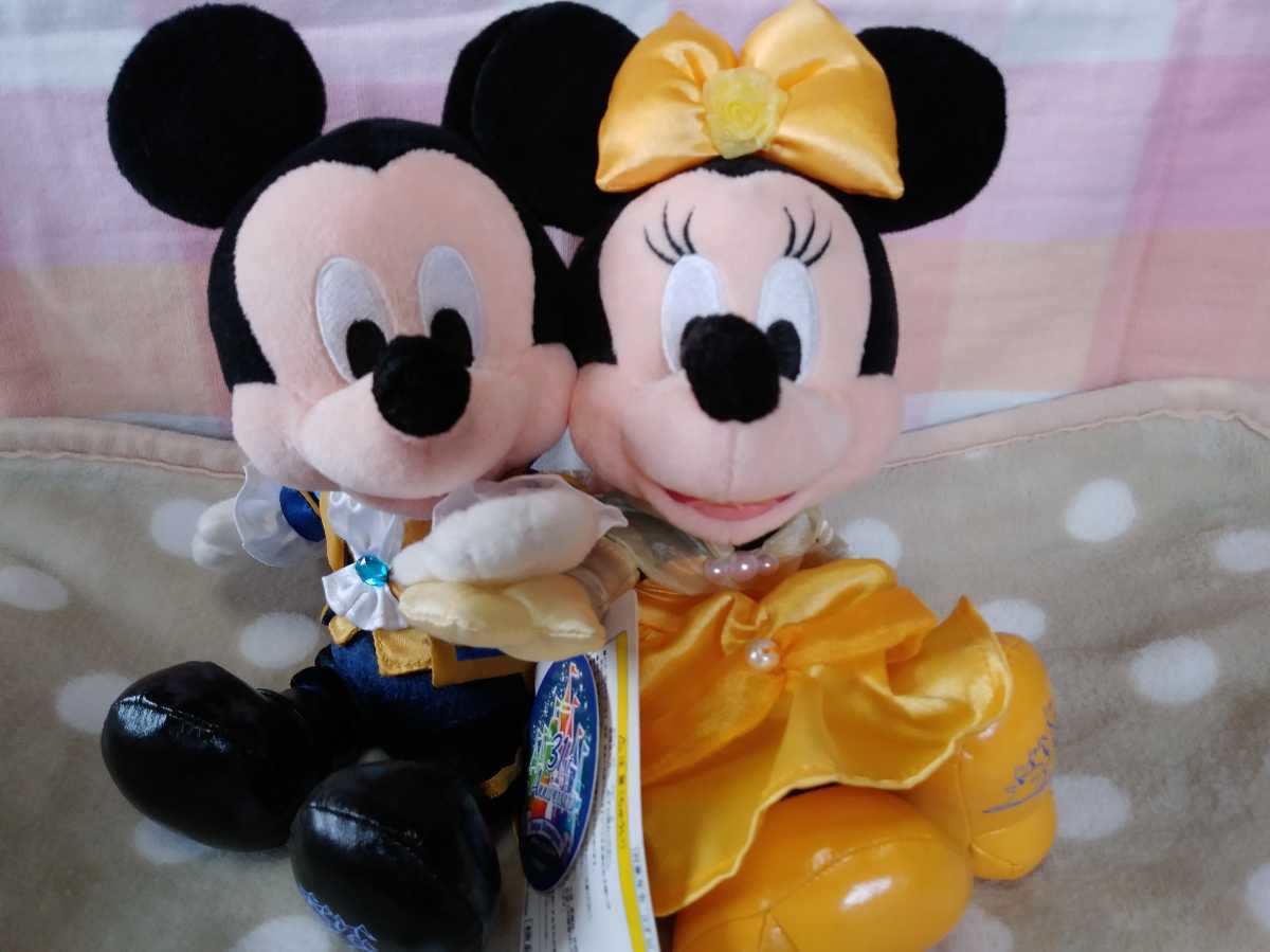 ミッキー ミニー ぬいぐるみセット ペアぬいぐるみ ディズニーランド 美女と野獣 ディズニー 売買されたオークション情報 Yahooの商品情報をアーカイブ公開 オークファン Aucfan Com