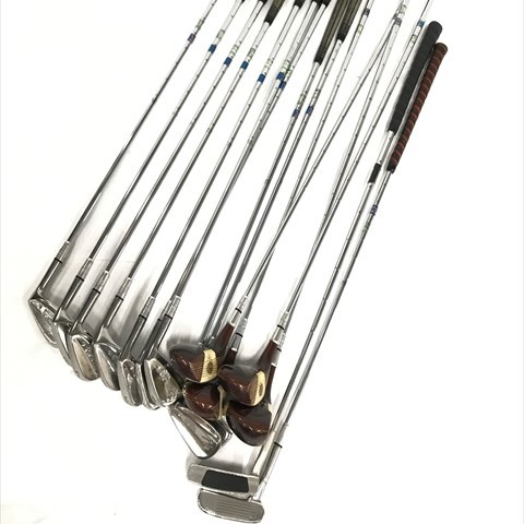 Vintage Kenneth Smith Forged Stainless Iron Golf Club Set: 4-9