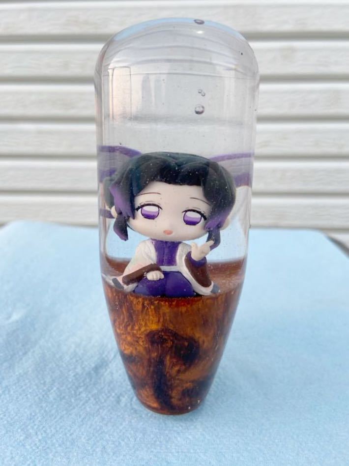 鬼滅の刃 竈門 胡蝶しのぶハンドメイド水中花シフトノブ NARUTO 初音
