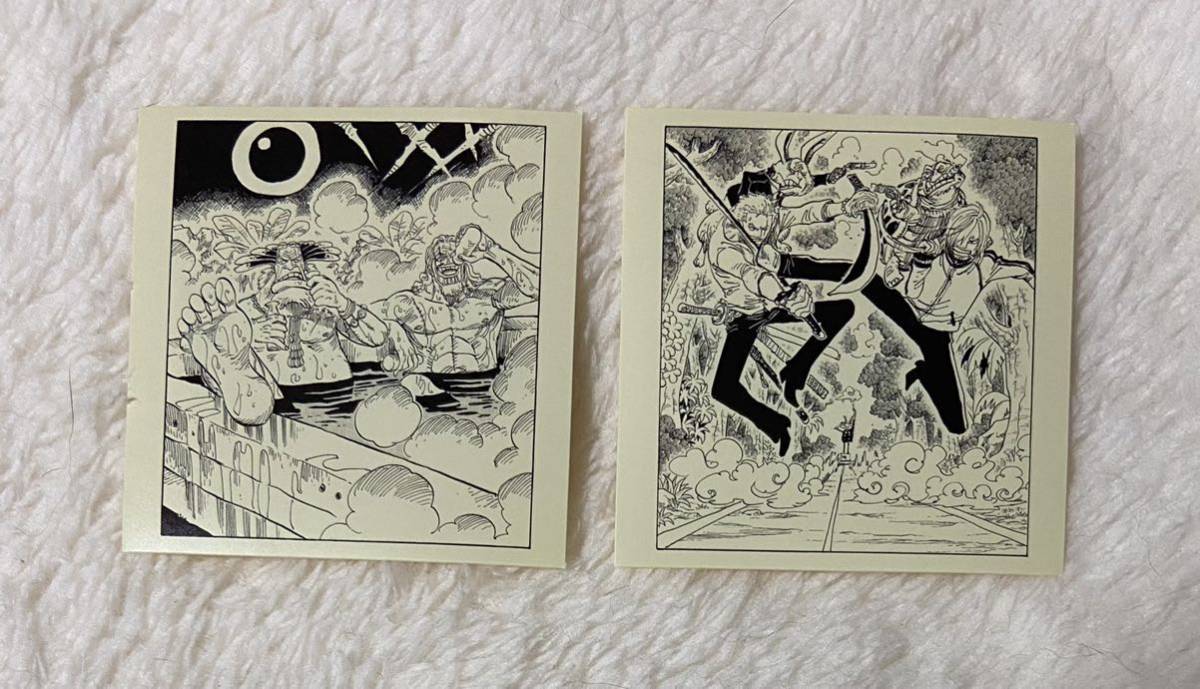 12 ワンピース展 大阪 Onepiece展 扉絵シール ステッカー クロッカス レイリー ゾロ サンジ One Piece 売買されたオークション情報 Yahooの商品情報をアーカイブ公開 オークファン Aucfan Com