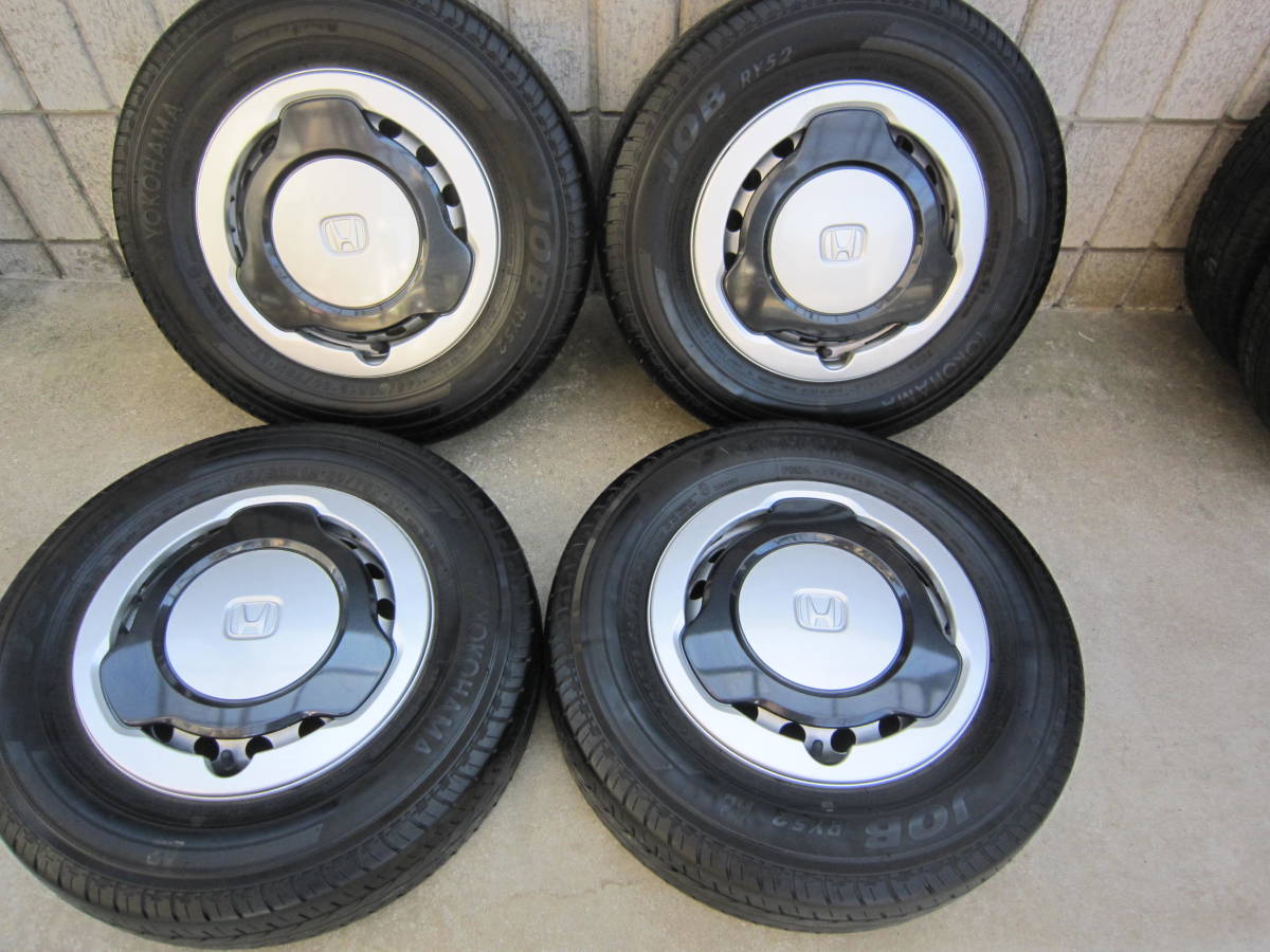 ★【美品】ホンダ N-VAN純正 145R12 4本セット バモス アクティバンにも★