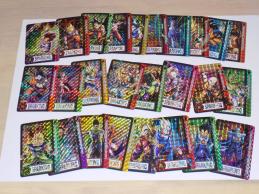 ドラゴンボールカードダス　海外製　金属版　希少 超希少・ドラゴンボール カードダス 本弾 48 全員集合 キラ 1989年製 ドラゴンボールカード