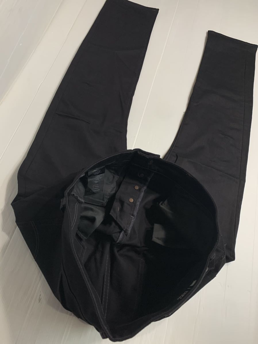 G-STAR RAW ジースターロウ 3301 ロゴ刺繍 スーパーブラック TAPERED