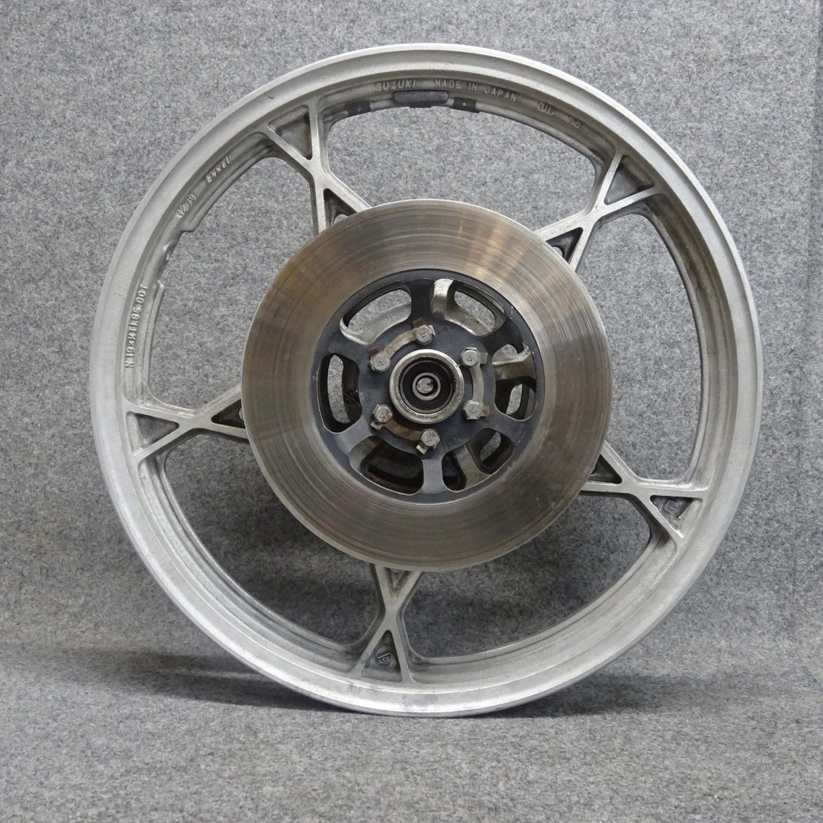 バイク YZ250X YAMAHA D.I.D スポークホイール 青 日本製