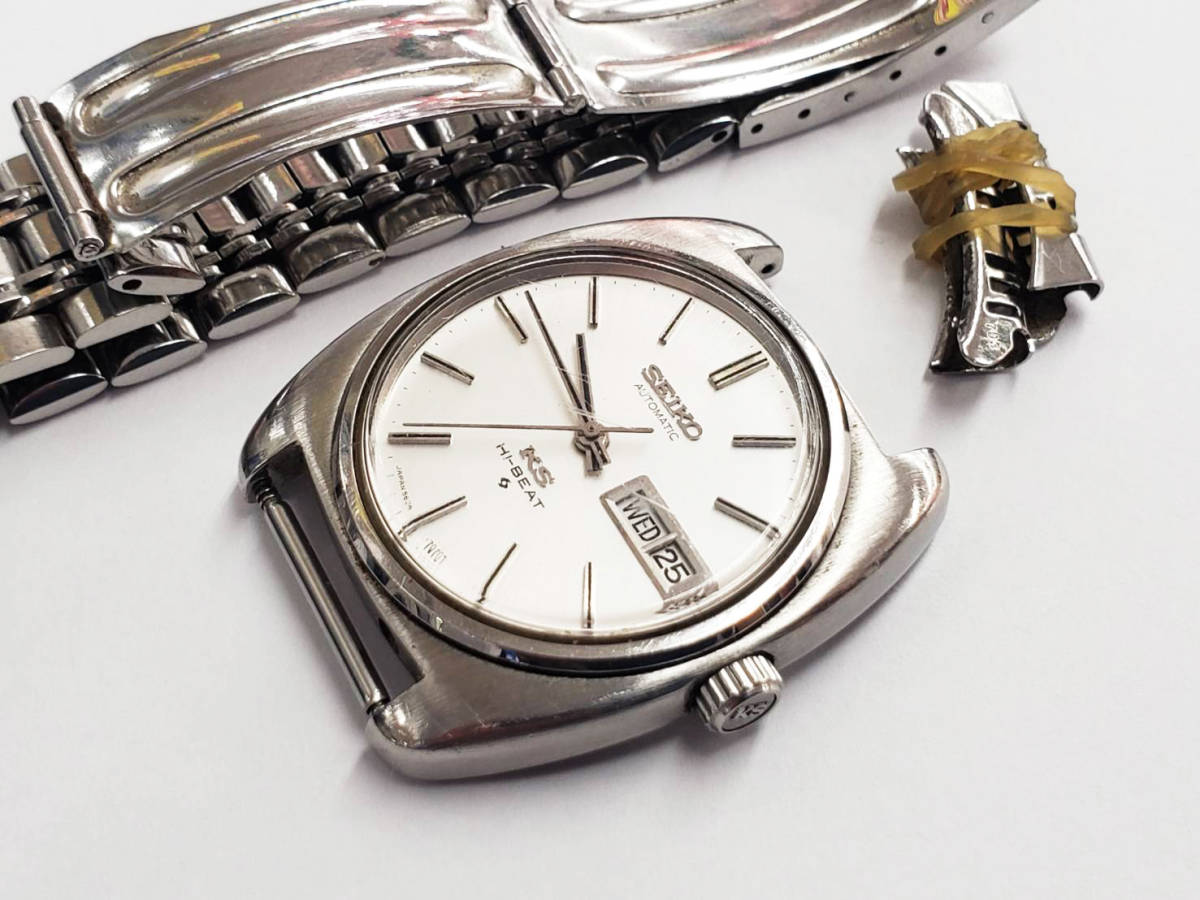 SEIKO KS HI-BEAT 自動巻き 腕時計 本体　ジャンク 腕時計 ジャンク SEIKO セイコー KS キングセイコー HI-BEAT