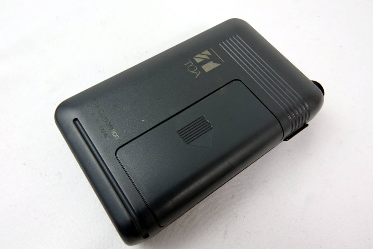TOA WM-1310 ワイヤレスマイク 通電確認済み 中古 美品 無線 - 現状