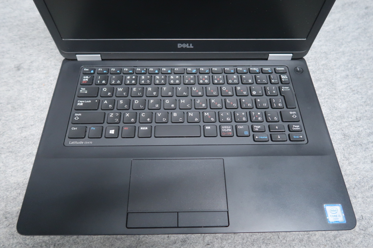 DELL Latitude E5470 Core i3-型番不明 ノート ジャンク N21857