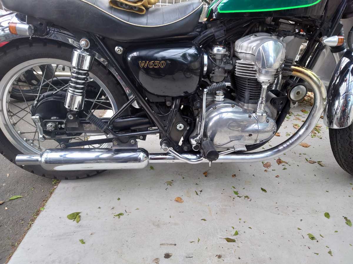W650ダイワ製キャプトンマフラーEJ650A_DAIWA_W400 W650 DAIWA 大和
