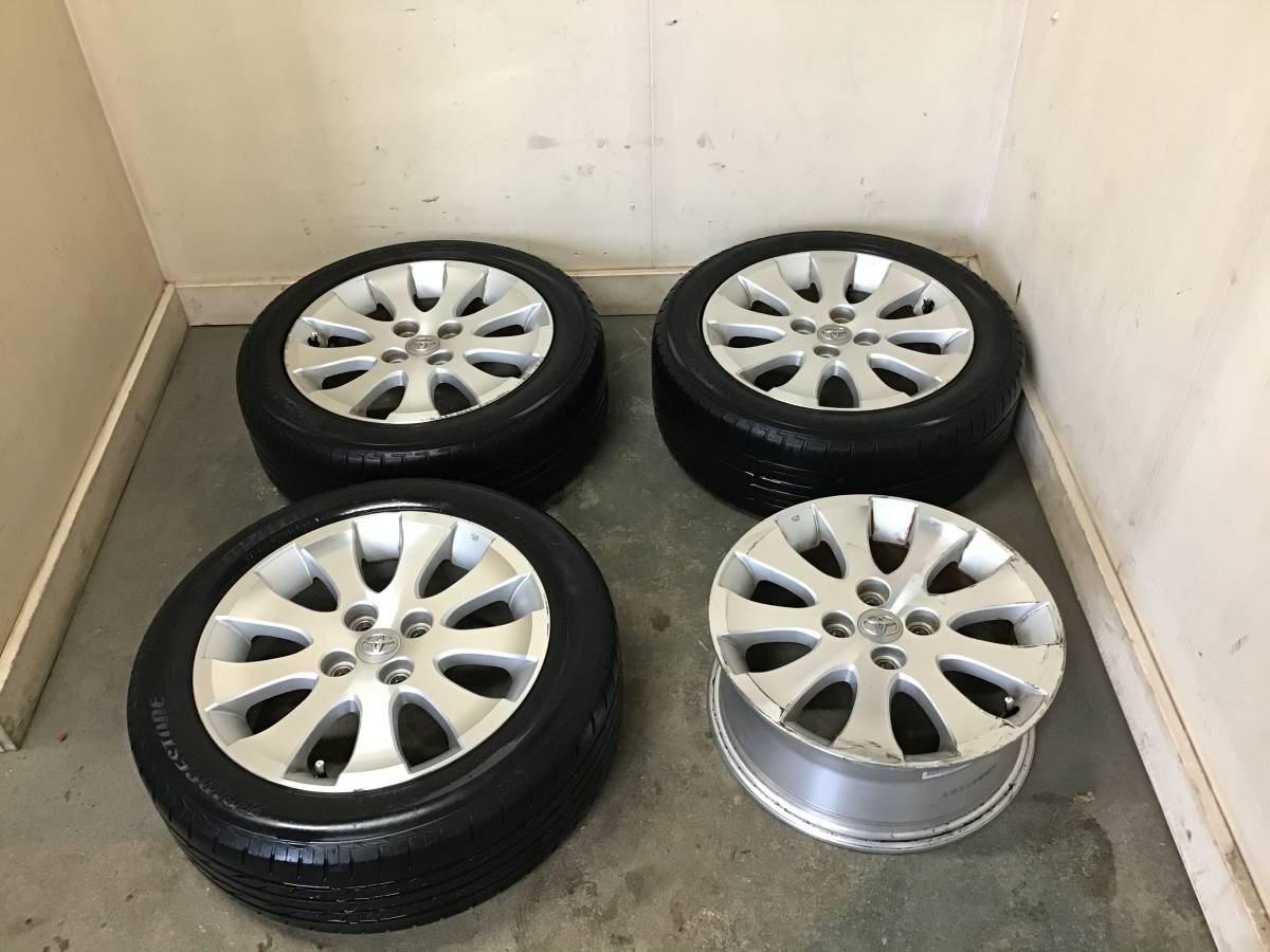 純正 トヨタ 中古 アルミ 15系 ホイール 新品同様トヨタ 4本 オーリス 