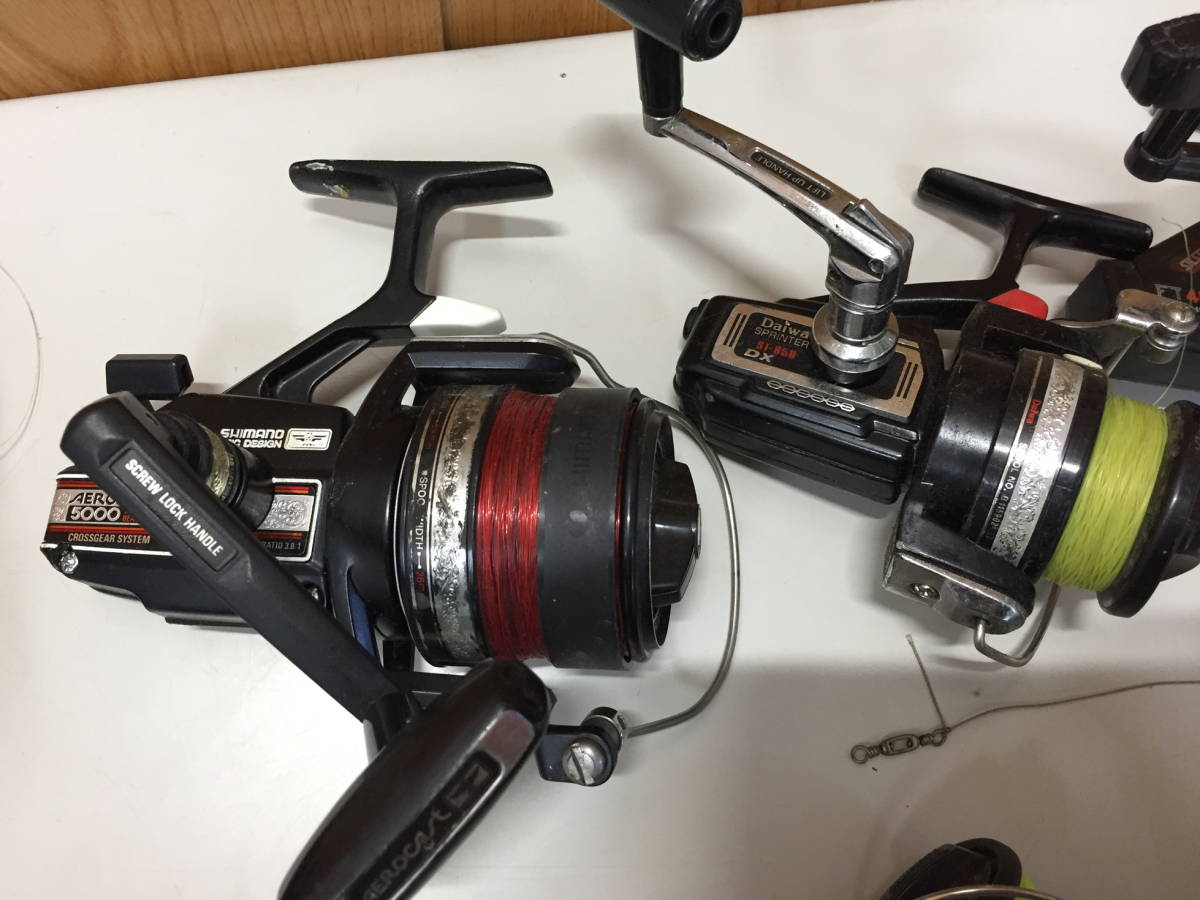 ☆k14 リールまとめ 27個 SHIMANO/Daiwa/RYOBI/OLYMPIC DOLPHIN614