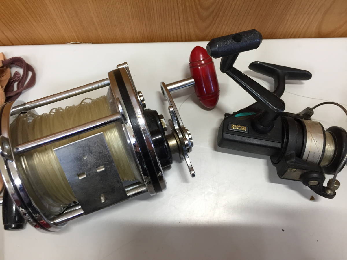 ☆k14 リールまとめ 27個 SHIMANO/Daiwa/RYOBI/OLYMPIC DOLPHIN614