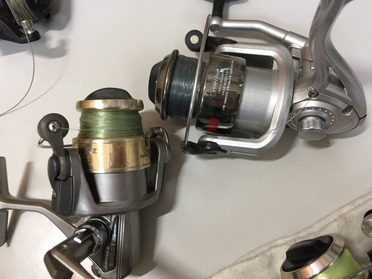 ☆k14 リールまとめ 27個 SHIMANO/Daiwa/RYOBI/OLYMPIC DOLPHIN614